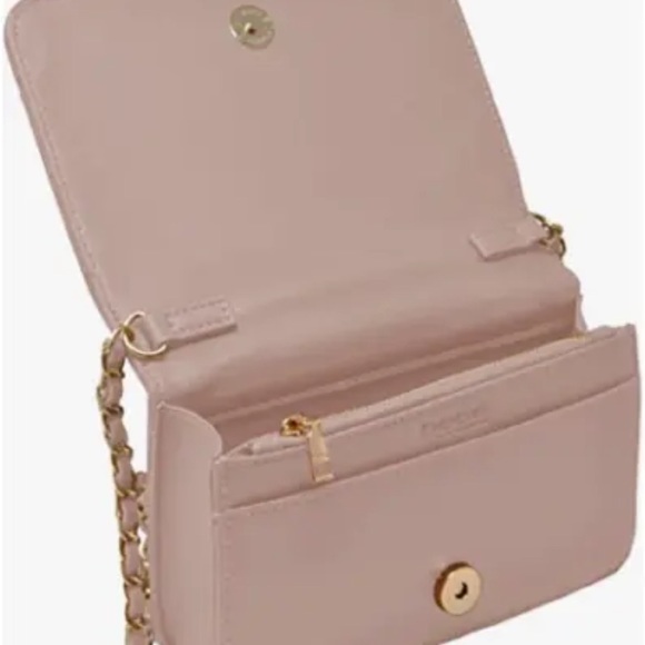 BeBe Purse Crossbody Bag for Women Purse Pink Mauve Authentic  New with tag - Picture 5 of 6